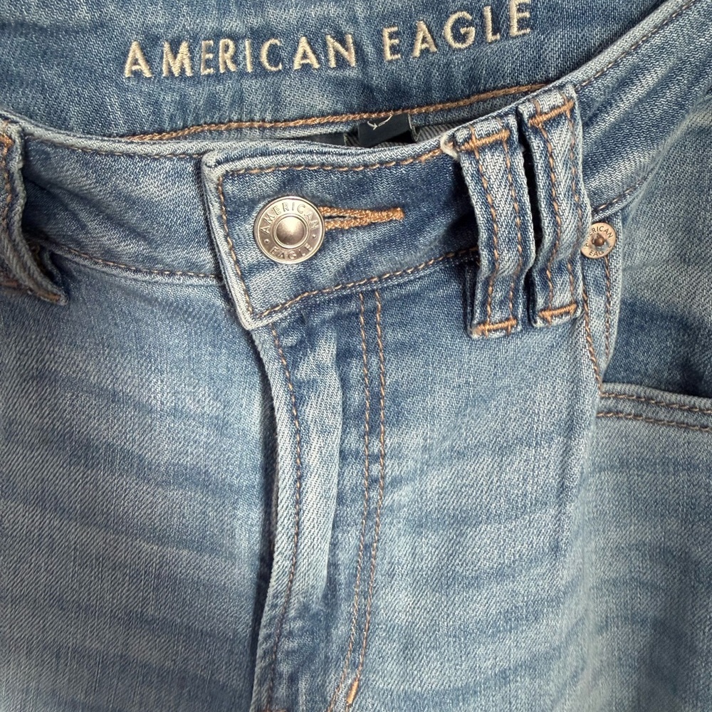 American Eagle Outfitters Light Blue Denim Pants - Picture 2 of 4
